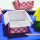 折り紙の箱で簡単な小物入れの折り方！デスクの上にもらったアメも入れてみよう